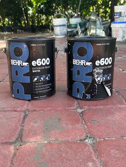 Behr Pro e600 Exterior Paint Satin – 2 Gallons