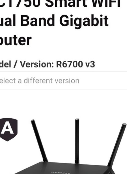 Nighthawk Router R6700v3