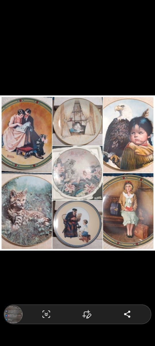 X7 Collectors Plates