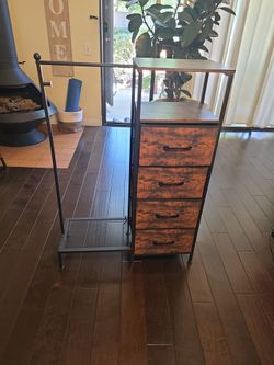 Industrial Entryway Organizer / Hall Tree – Excellent Condition