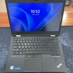LENOVO X1 CARBON 4th Gen i5-6300 8GB 256GB SSD Windows 11 THIN Ultrabook!!!