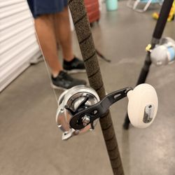 Fishing Rod/Reel Combo: Shimano Trinidad16A , United Composite Elite RCE900 DelMar-CT 30-60lb