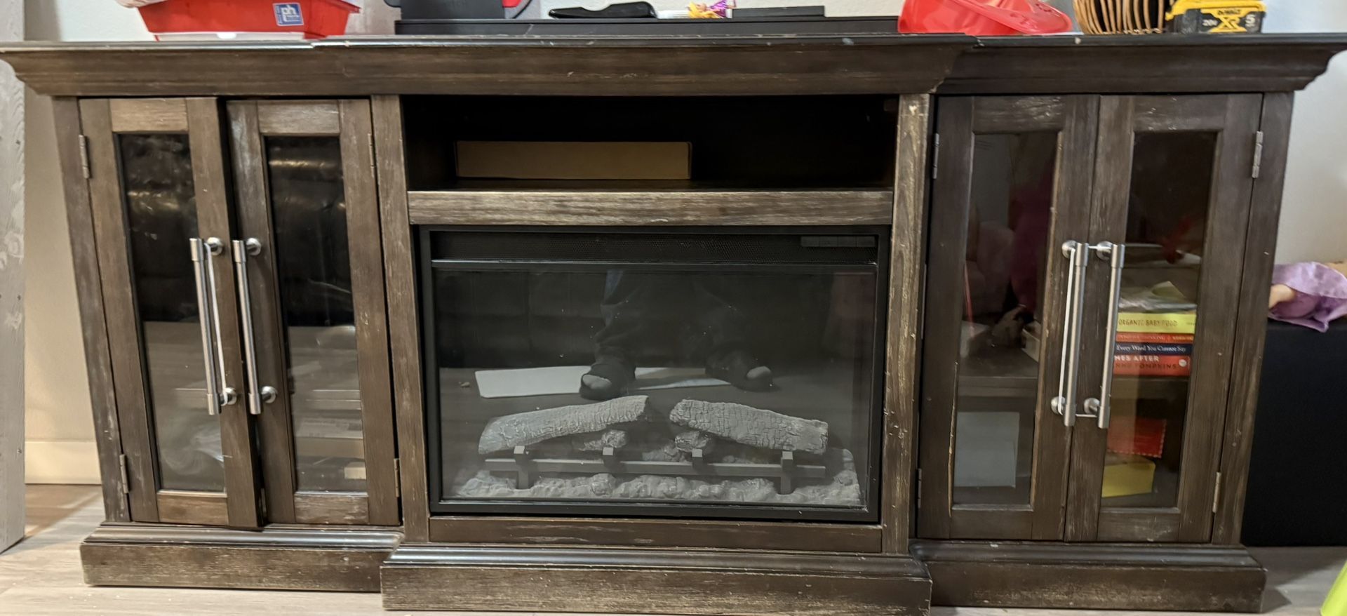 Tv Stand Fire Place