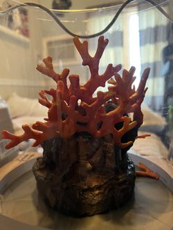 Lava Rock with Fire Coral Sculpture – biOrb
