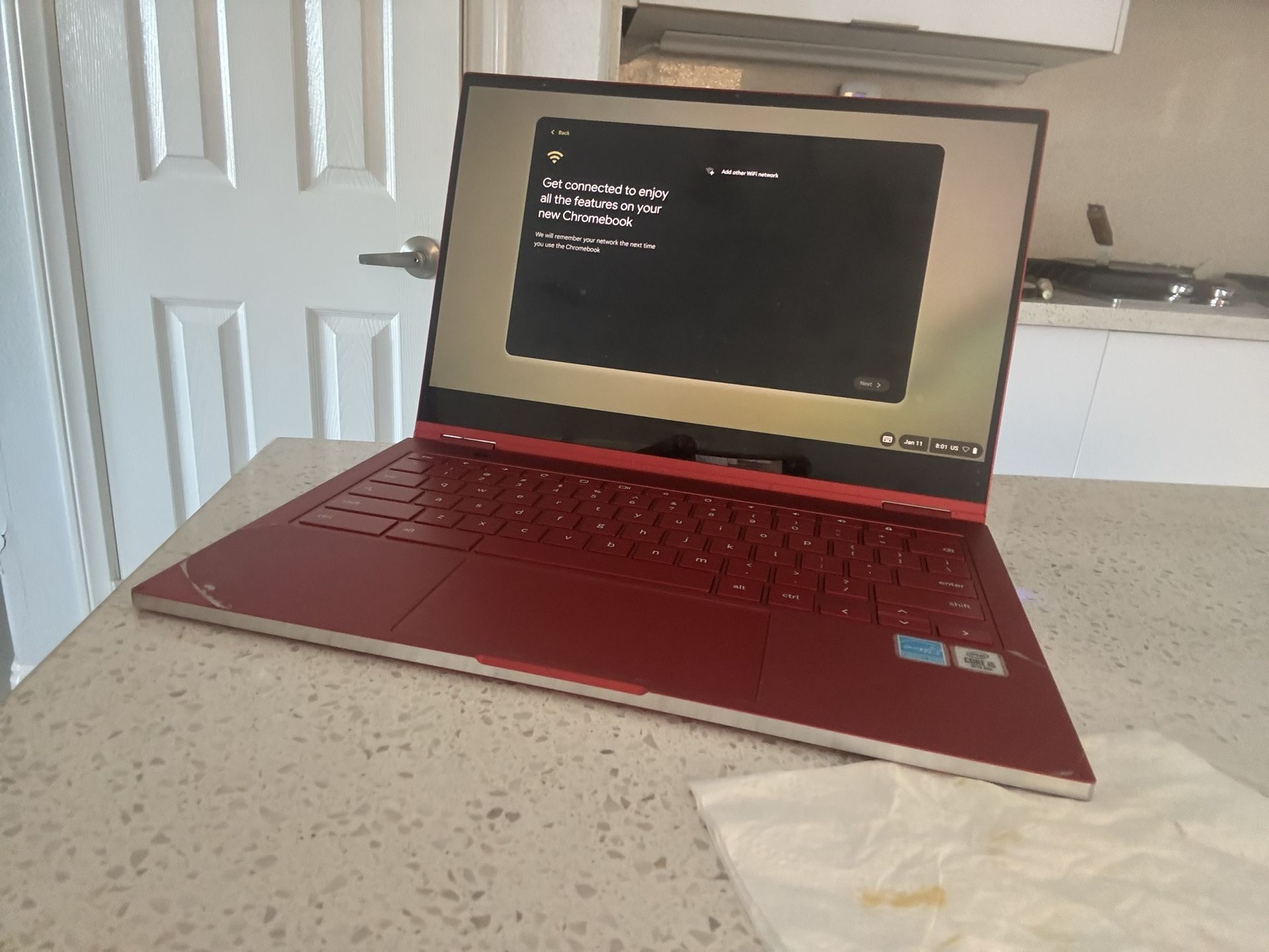 Samsung Chromebook Core i5 10 Gen