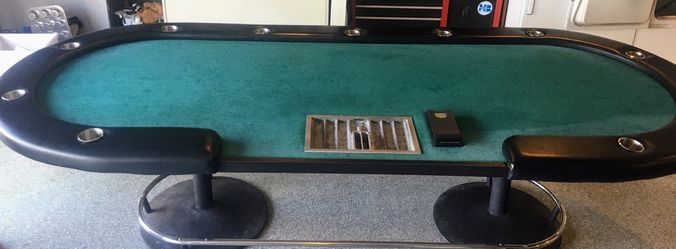 Professional poker table Vegas dims specification
