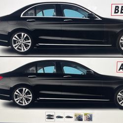 Mercedes-Benz C 300 Window Trim Black Out