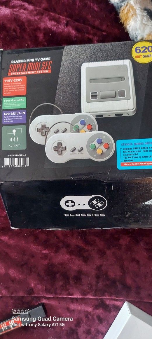 Mini Nintendo Game Set 620 Built In Games for Sale in Belfair, WA - OfferUp