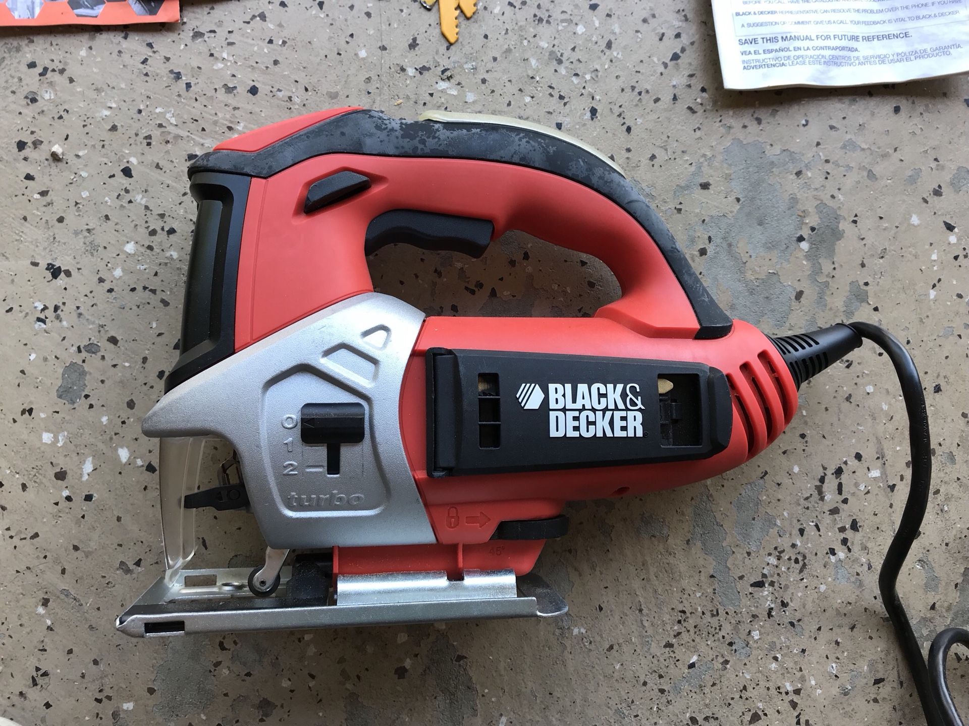 Black & Decker Jigsaw, Model JS620G