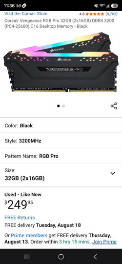 Corsair Vengeance RGB Pro 32GB