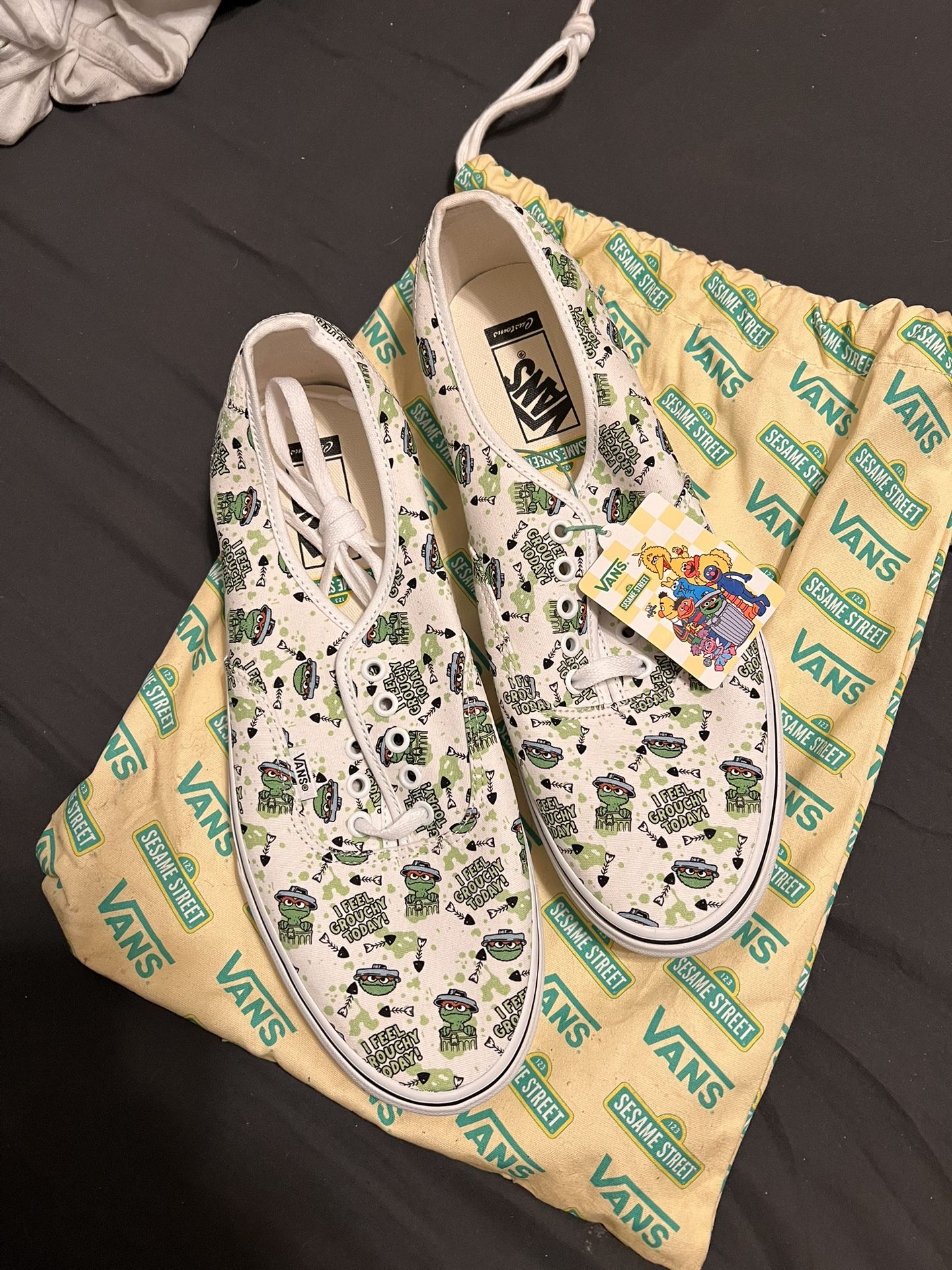 Sesame Street Oscar The Grouch Vans