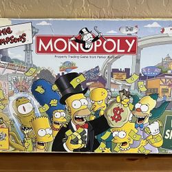 Simpsons Monopoly Game