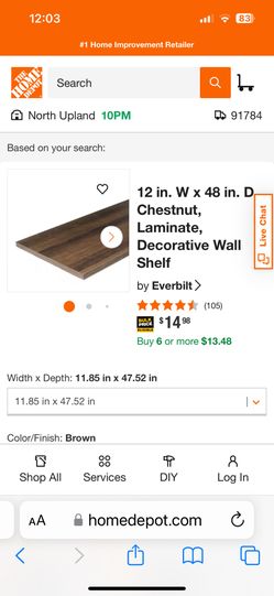 New Shelves Box Of 5