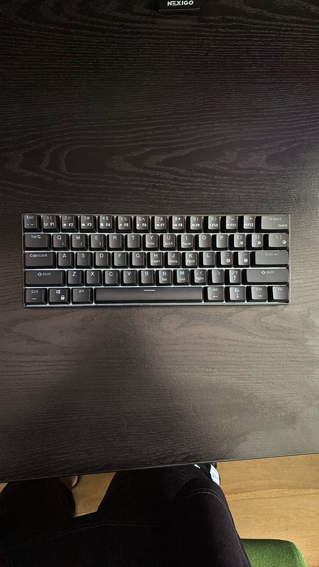 Wireless Royal Kludge : Blue Switch : White Led Light