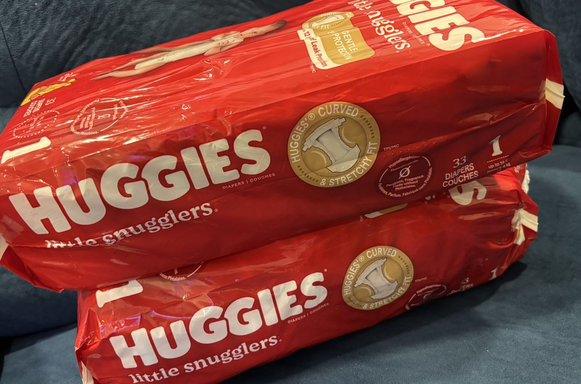 Huggies little snugglers size 1 33 count
