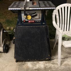 RYOBI 10 table saw gray