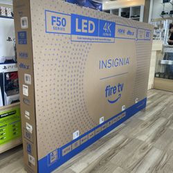 Brand New 4K Insignia 85” Inch Flat Screen Smart Tv Finance It Today! No Credit Needed To Take It!