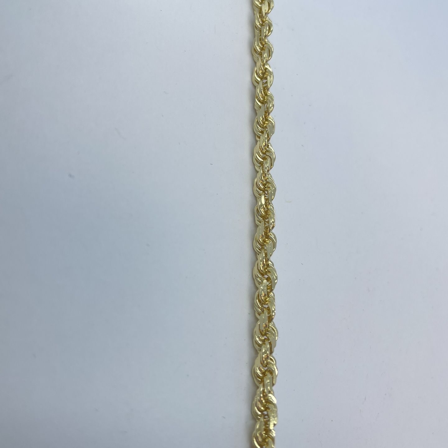 Gold Bracelet Rope 14K Solid New 