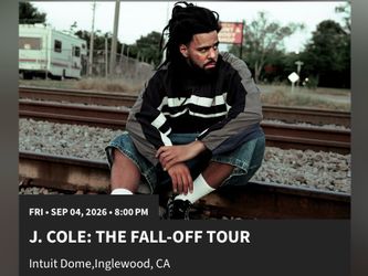 J Cole: The Fall Off tickets (2)