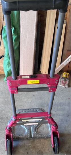 FOLD-UP MILWAUKEE HAND TRUCK DOLLEY -VERY NICE CONDITION