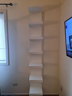 IKEA LACK Wall Shelf Unit (74 3/4" Tall)