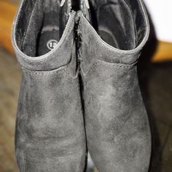 Black Boots Little Girls Size 12