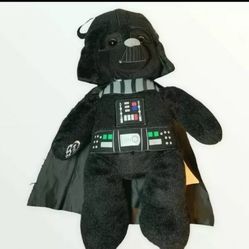Star Wars Darth Vader Teddy Bear Build-A-Bear Plush 18" Stuffed Animal BABW Toy