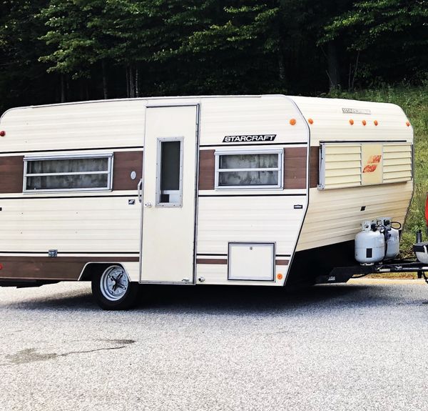 1972 Starcraft Rv Nice Tankhitch Cover Vintage Camper Camper