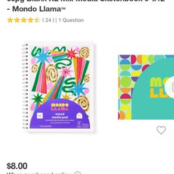 New  60 Sheets Mondo Llama Paper