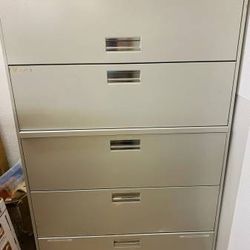 5 Drawer Plus Metal Cabinet for Home or Office 
