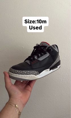 Jordan 3 cement black