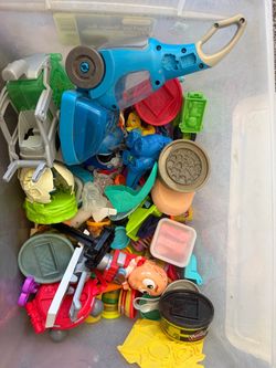 Large Lot of Play-Doh Tools and Accessories