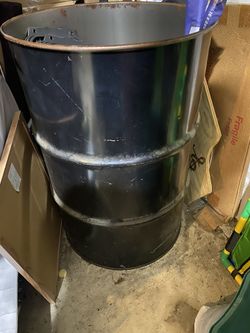 Steel Storage Drum w/lid