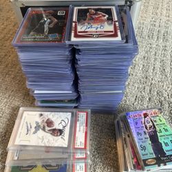 Basketball Card Collection. 