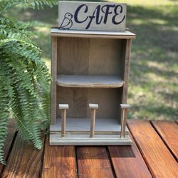 🦜🪵Handmade Birdhouse Café – Unique Outdoor Décor