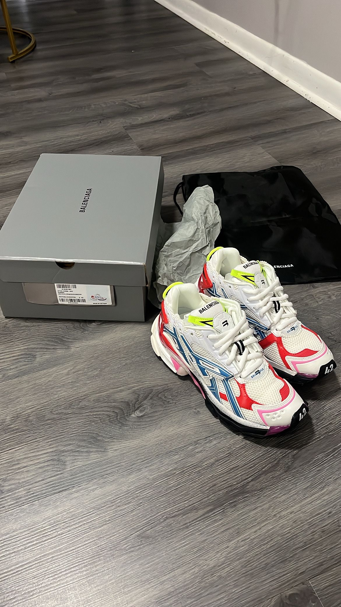 Balenciaga Runners Multi-color Size 9 Men