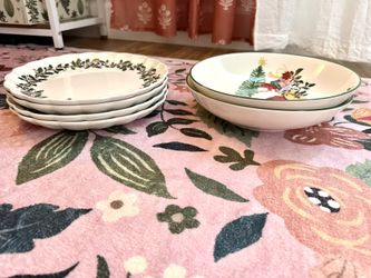 Threshold Christmas Plates/Serving Bowls Bundle