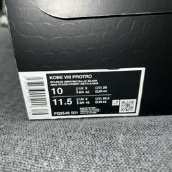 BNIB Nike Kobe 8 Proto (Venice Beach) M10 / W11.5