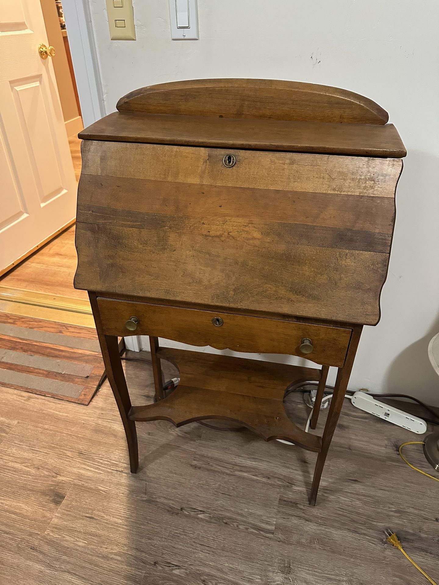 Vintage Small Secretary Desk