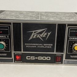 Peavey   CS800   Power Amplifier Tested Works. (#43)