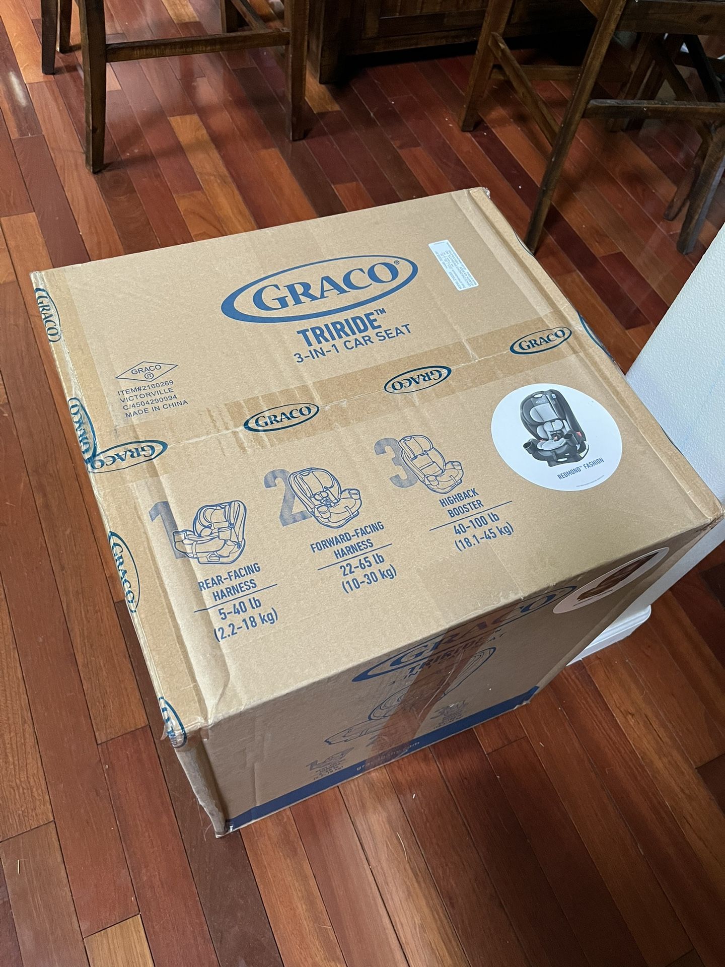 Graco TriRide 3 in 1 Convertible Car Seat NEW