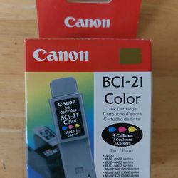 Canon BCI-21 Color Printer Ink