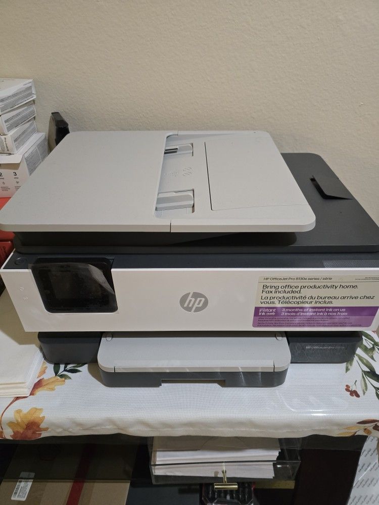 HP OfficeJet Pro 8035e Printer – Like New + New Ink