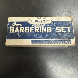 Vintage craftsman  barbershop kit shaving 🪒 Sears