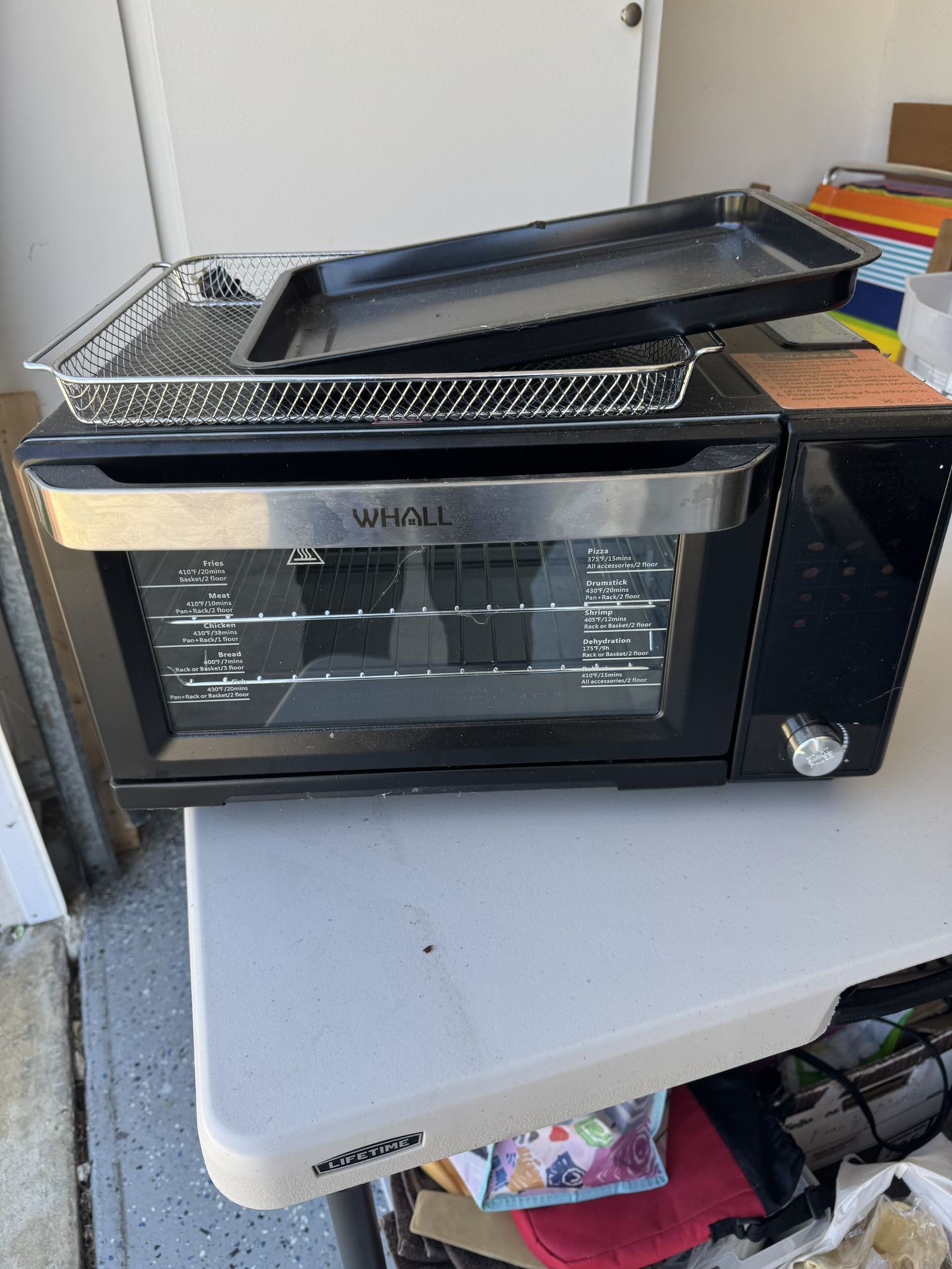 Whall Air Fryer& Toaster Oven