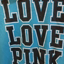 Love Pink Zipup Jacket Blue Victoria Sercet 