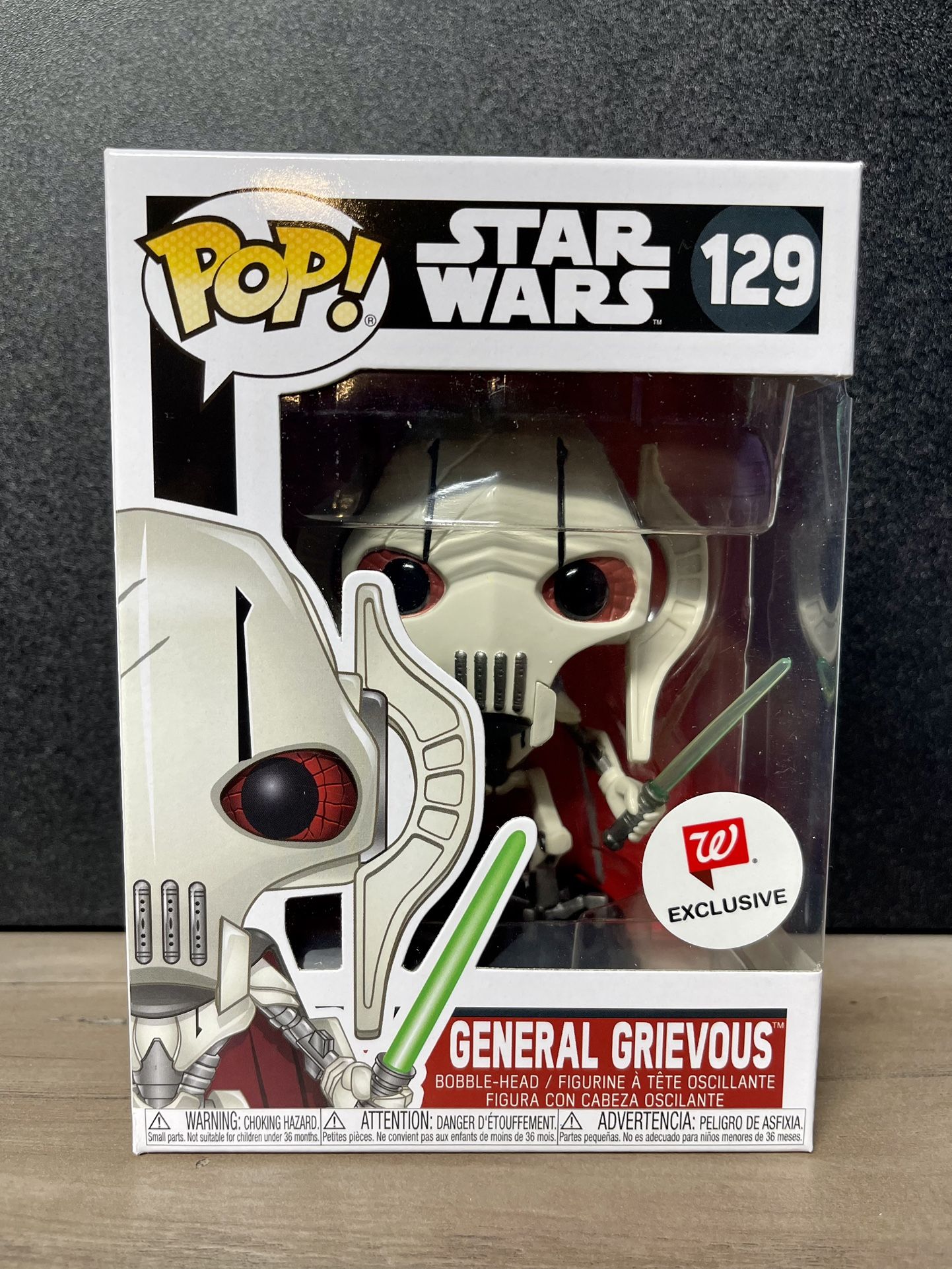 Funko Pop! Star Wars General Grievous #129 Walgreens Exclusive