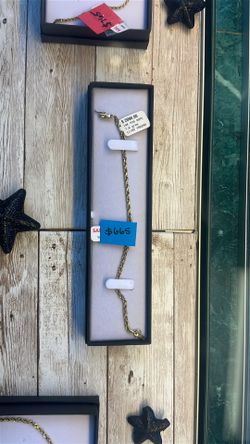 bracelet rope 14k