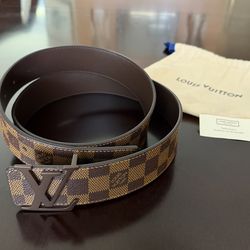 Louis Vuitton Damier Belt Size 100/40 – Excellent Condition w/ Dust Bag