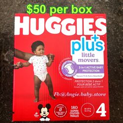 Huggies Little Movers Size 4 Plus